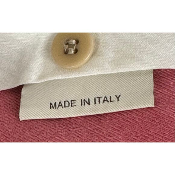 GIULIVA HERITAGE Laura Trousers Wide Leg Linen Pink Pants NWT Size IT36/0 US - Picture 8 of 9